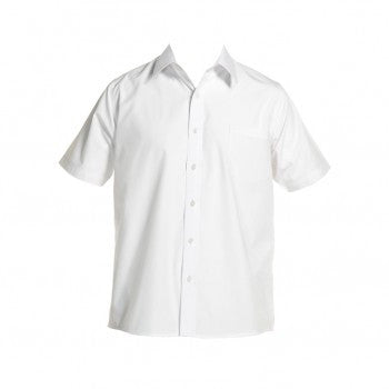 White Boys Short Sleeved Classic Shirt 