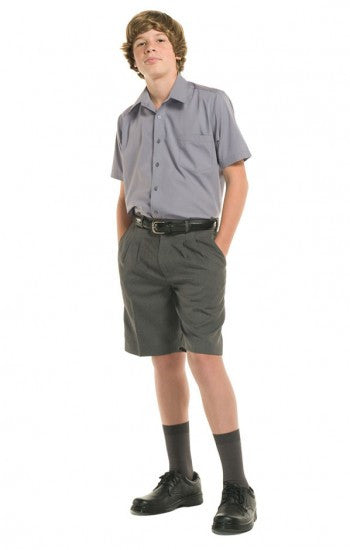 Mid Grey Boys College Shorts 