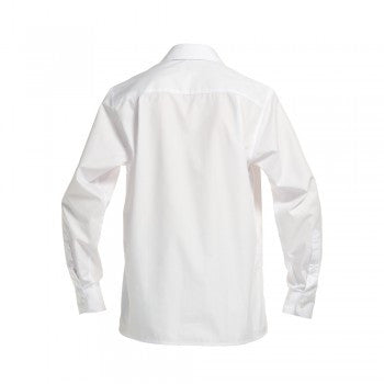 White Girls Long Sleeved Basic Blouse