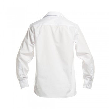 White Girls Long Sleeved Peter Pan Blouse 